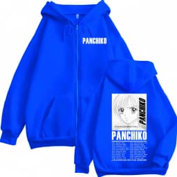Panchiko DEATHMETAL Album Poster Print Zipper Hoodie Fashion Rock Zip Up Hooded Sweatshirts Men Women Casual Oversized Pullovers