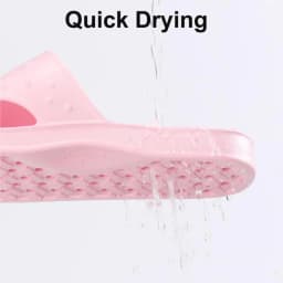 Smile Super Soft Shower Slippers For Women Men Light Non-slip Indoor Slides Quick Drying Bathroom Slippers With Arch Support