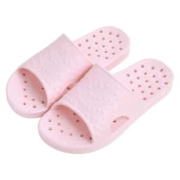 Smile Super Soft Shower Slippers For Women Men Light Non-slip Indoor Slides Quick Drying Bathroom Slippers With Arch Support