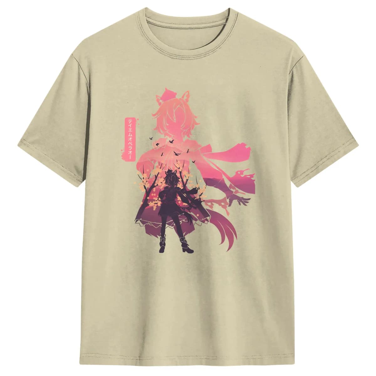 Tm Opera O T-Shirt Uma Musume Harajuku T Shirts Short-Sleeved Street Style Tshirt Summer Cotton Oversized Top Tees