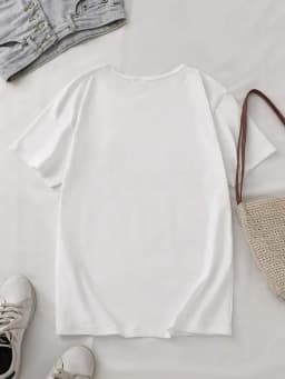 More Spaghetti Less Upsetti Funny Pasta Graphic T-Shirt, Casual Crew Neck Short Sleeve Top for Girls Women, Summer Daily Wear
