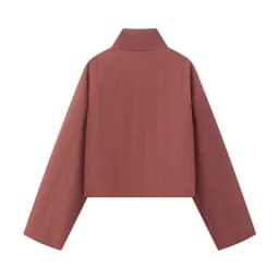 NLZGMSJ 2026 Spring Stand-up Collar Pocket Jacket New Trends Commute Casual Jacket Women Fashion Simple Jacket