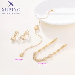 Xuping Jewelry Promotion Exquisite Mixed Designs Elegant Simple Women's Bracelet Birthday Gifts R407