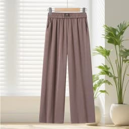 2026 Soft Cool Women's Casual Plus Size Elastic Waist Pants, High Quality Summer Pants, Women's Daily Sports Pants
