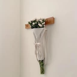 Canvas Bouquet Bag: Floral Farm Packaging with Adjustable Strap, Gift for Her