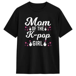 Dad of The K Pop Birthday T-Shirt Mens  Vintage T Shirts Summer Crew Neck Fashion Tees Print Oversize Clothes