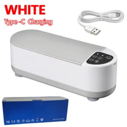 2026 New Small Household Large Capacity Dental Jewelry Cleaner Multifunctional Vibration Cleaning Machine Type-C Charging