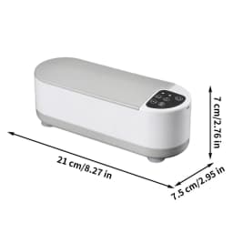 2026 New Small Household Large Capacity Dental Jewelry Cleaner Multifunctional Vibration Cleaning Machine Type-C Charging