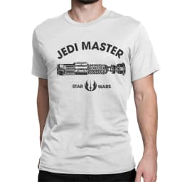 Darth Maul Jedi Master Lightsaber Logo T Shirt for Men Cotton Vintage T-Shirts Round Neck Tees Short Sleeve Clothes Gift Idea