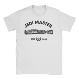 Darth Maul Jedi Master Lightsaber Logo T Shirt for Men Cotton Vintage T-Shirts Round Neck Tees Short Sleeve Clothes Gift Idea