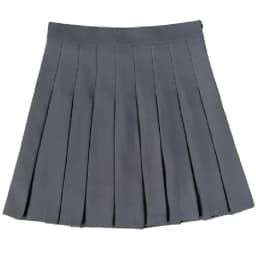 Hot Sale Summer Female Classic Pleated Skirts Girls Solid Color Thin JK Skirts Lady Korean Fashion High Waist A-line Skirts