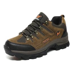 Winter Casual Shoes Men Leather Comfortable Walkng Shoes Autumn Classic Outdoor Sneakers Women High Top Hiking Sneakers Lace Up