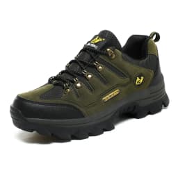 Winter Casual Shoes Men Leather Comfortable Walkng Shoes Autumn Classic Outdoor Sneakers Women High Top Hiking Sneakers Lace Up