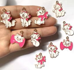 10pcs Cartoon Enamel Charms Pendants for Jewelry Making Necklaces Earrings Braceltes DIY Crafts Gift