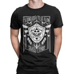 The Legend Of Zelda A Link to the Math T Shirt For Men Women Cotton Tops Novelty Round Neck Short Sleeve