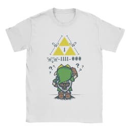 The Legend Of Zelda A Link to the Math T Shirt For Men Women Cotton Tops Novelty Round Neck Short Sleeve