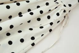 KONDALA Lady Polka Dot Asymmetric Skirt New 2026 Summer Trendy Vacation Midi Skirt Women Elegant Chic Casual Irregular Hem Skirt