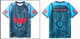 Summer New Australian Blue Shirt Training Shirt, Blue Shirt Men's Rugby Shirt, Quick-Drying Breathable Casual Sportswear T-Shirt