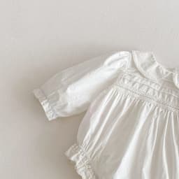 Spring Baby Girls Rompers Sweet Newborn Cozy Long Sleeve Peter Collar Onesies Baby Ruffles Bodysuits for Baby Girl Clothes 0-24M