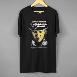 Vintage cotton long sleeved washed printed T-shirt, spring orange T-shirt, Stanley Kubrick guessing train, Thelma Louise movie