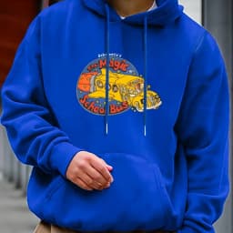 2026 New Men's Trendy Hooded Sweatshirt, Casual Daily Drawstring Hoodie, Front & Back Print Sport Pullover anime hoodie