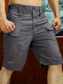 2026 US Plus Size Cargo Shorts Men's Fashion Summer Hip Hop Casual Big Size Pants Outwear Trend Port Wind Gym Pants Outwear Men