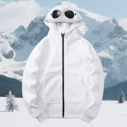 2026 Spring and Autumn New Trendy Brand Trendy Style Men's Casual Couple Same Style Round Lens Style Cotton Hoodie