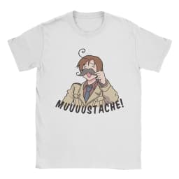 Hetalia Axis Powers Men's T Shirts Fashion Tees Short Sleeve Crewneck T-Shirts Cotton Gift Idea Clothing