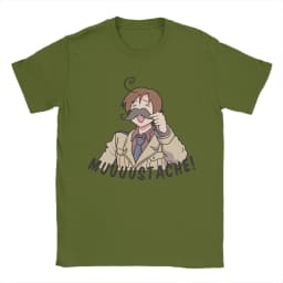 Hetalia Axis Powers Men's T Shirts Fashion Tees Short Sleeve Crewneck T-Shirts Cotton Gift Idea Clothing