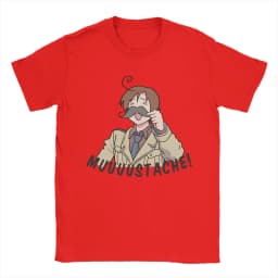 Hetalia Axis Powers Men's T Shirts Fashion Tees Short Sleeve Crewneck T-Shirts Cotton Gift Idea Clothing