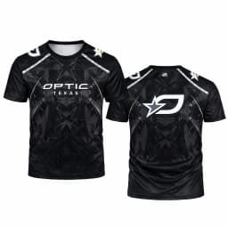 Optic Texas Esports Jersey 3d Print Polyester Sports T-shirt Men Women Short Sleeve Gaming Team Tee Round Neck Casual Top Summer