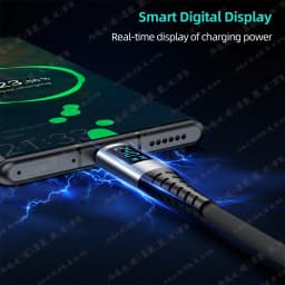 USB 4.0 Type C to Type C Cable 8K HD 40Gbps 240W Fast Charge with Digital Display For Thunderbolt 4 for Phone Tablet USB C Cable