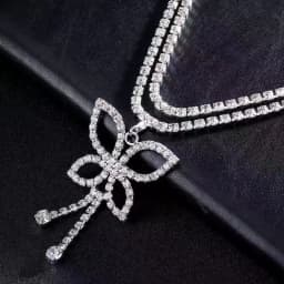 Luxury Rhinestone Double Chain Water Drop Waist Chains Body Jewelry for Women Crystal Body Belly Chain Body Decoration Accessory
