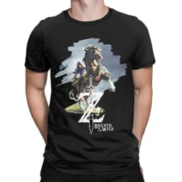 Novelty The Legend Of Zelda Song of Time T Shirt Men Cotton Short Sleeve  Round Neck Summer TopsTops