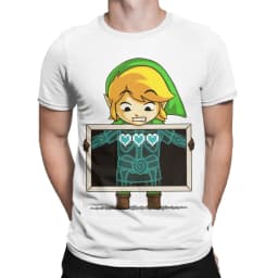 Novelty The Legend Of Zelda Song of Time T Shirt Men Cotton Short Sleeve  Round Neck Summer TopsTops