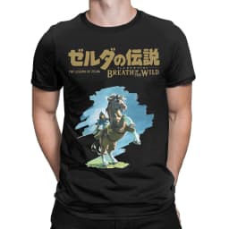 Novelty The Legend Of Zelda Song of Time T Shirt Men Cotton Short Sleeve  Round Neck Summer TopsTops