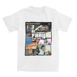 Street Fashion T-shirt El Fary T-shirt Spanish Casual T-shirt Adult Beach Y2K Basic Casual Men Women Clothing Summer 2026