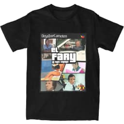 Street Fashion T-shirt El Fary T-shirt Spanish Casual T-shirt Adult Beach Y2K Basic Casual Men Women Clothing Summer 2026