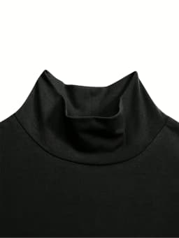 2026 Casual and Elegant Style - Solid Color Round Neck Loose Dress with Long Sleeves and Skirts, Suitable for Daily Travel