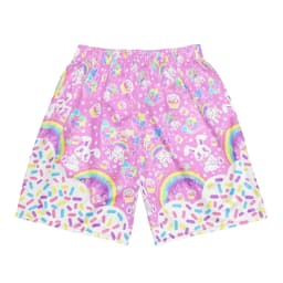 Summer Dream Sweetheart Cake Series Casual Shorts Adult Large Breathable Quick Drying Beach Shorts Kids Kawaii Party Dressing