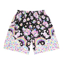 Summer Dream Sweetheart Cake Series Casual Shorts Adult Large Breathable Quick Drying Beach Shorts Kids Kawaii Party Dressing