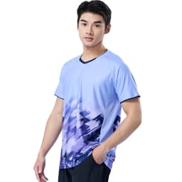 Badminton Short Sleeves Men Comfortable Breathable Quick Drying Lightweight Jersey Outdoor Running Training Game Team Shirts