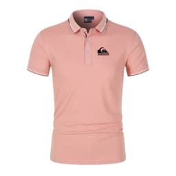 Quiksilver Men'S Business Polo Shirt Half-Sleeved Summer Casual Top Short-Sleeved T-Shirt For Men