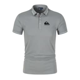 Quiksilver Men'S Business Polo Shirt Half-Sleeved Summer Casual Top Short-Sleeved T-Shirt For Men