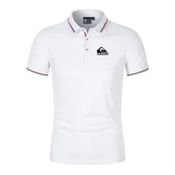 Quiksilver Men'S Business Polo Shirt Half-Sleeved Summer Casual Top Short-Sleeved T-Shirt For Men