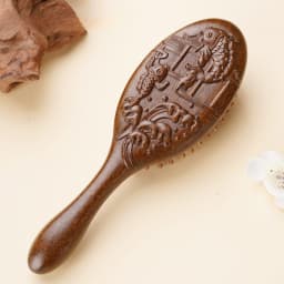 Airbag Massage Comb Meridian Comb Hair Care Sandalwood Comb Portable Anti Static Relieve Scalp Hair Styling Accessories