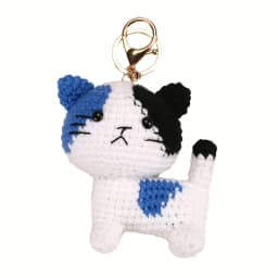 Cute Crochet Animal Charming Bag Pendant Handwoven Animal Keychain Knitted Key Ring Car Key Holder Cute Gift Bagpack Decor