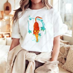 Warriors Cats Cartoon Print Unisex Cotton T-Shirt Summer Casual Top for Men Women Asual Crew Neck Short Sleeve