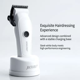 JUCAI Mini Candy Professional Hair Clipper for Men 7200RPM Brushless Motor Phantecho DLCBlade Base Charger Haircut Machine