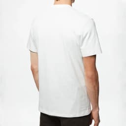 S-5XL Men's Short Sleeves Pure Cotton Round Neck Letter Design Short Sleeves New Fashion Commuter Versatile Classic Top